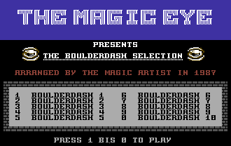 Boulder Dash Selection