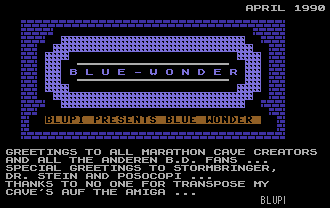 Blue Wonder