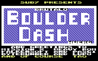 Brutalo Boulder Dash