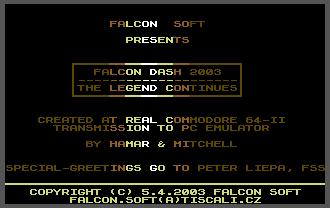 Falcon Dash 2003 - The Legend Continues
