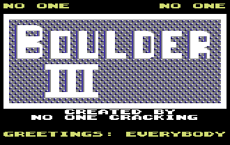 No One's Boulder 03