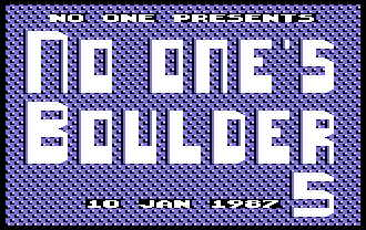No One's Boulder 05